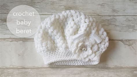 Easy Crochet Baby Beret Pattern Baby French Beret 3 6 Month