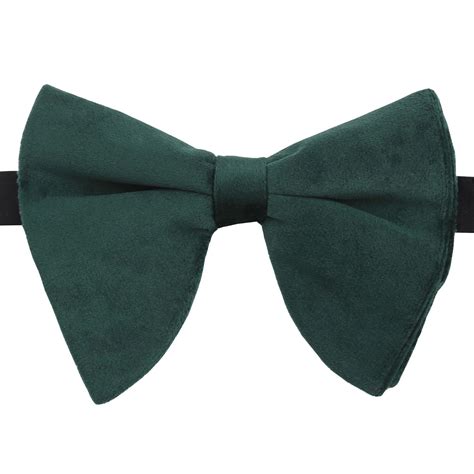 Emerald Green Velvet Butterfly Pre Tied Bow Tie