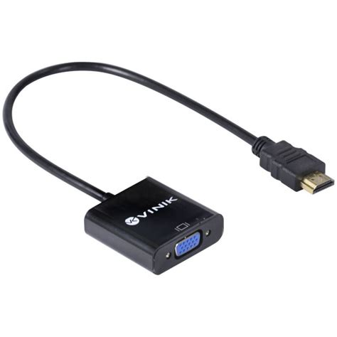 Cabo Conversor HDMI Macho para VGA Fêmea Umpoukodetudo