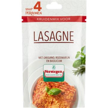 Verstegen Kruidenmix Voor Lasagne G Bestellen Wereldkeukens