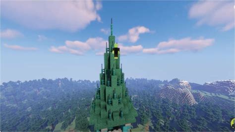 How To Build A Wizard Tower In Minecraft