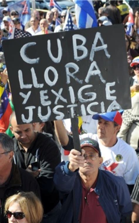 Dos Mil Exiliados Cubanos En Miami Piden Justicia Por La Muerte De