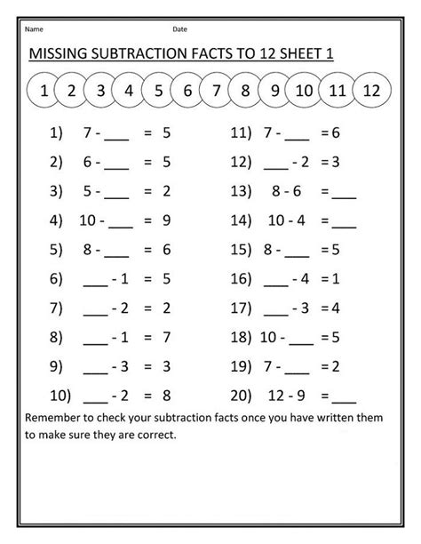 Maths For 6 Years Olds