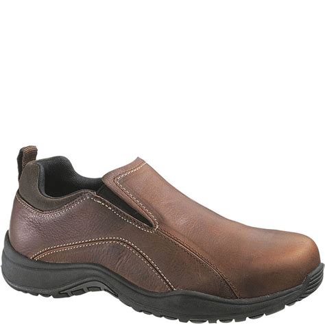 Hush Puppies Unisex Professionals Safety Shoes Brown Elliottsboots