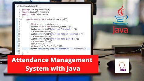 Attendance Management System With Java Java Projects Youtube