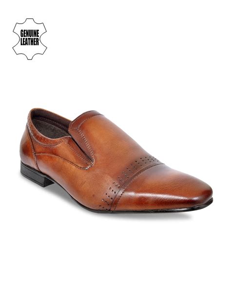 Buy Allen Cooper Men Brown Leather Formal Shoes Formal Shoes For Men 2511949 Myntra