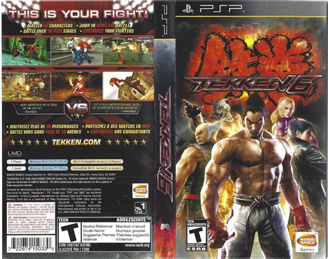 Psp Hardcore No Nonsense Review Tekken 6 Psp