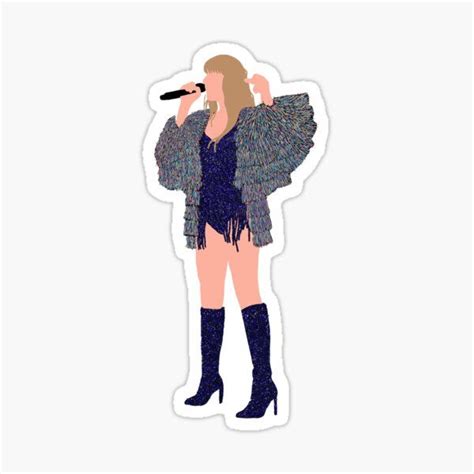 Taylor Swift Eras Tour Art Sticker For Sale By Nerfie Taylor Swift