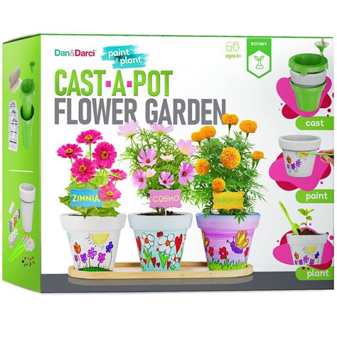 Cast, Paint & Plant Kit for Kids & Teens - Birthday Gift Ideas for ...