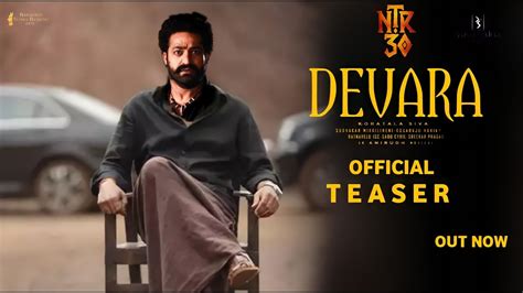 Devara Official Teaser Ntr Jahnvi Kapoor Koratalasiva Anirudh Ntr