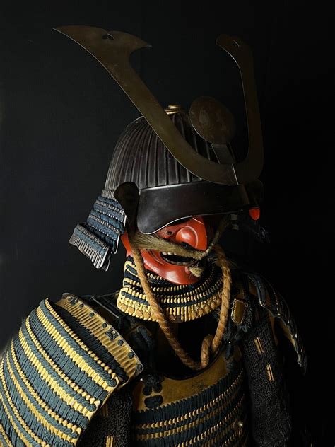 Japanese Antique Samurai Armor Yoroi Genuine Lifesize Edo Period E111 Ebay