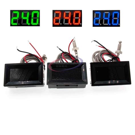 Xh B Digital Tube Led Display Thermometer V Temperature Meter K