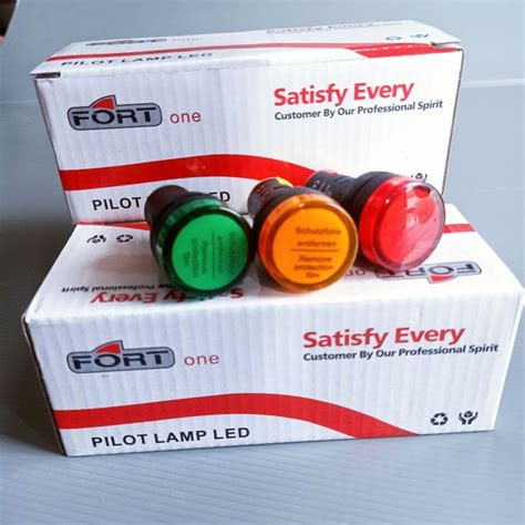 Pilot Lamp AD22 22DS 220v Box Isi 10 Pcs FORT Lazada Indonesia