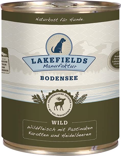 Lakefields Manufaktur Nassfutter Men Wild Fleischanteil F R Hunde