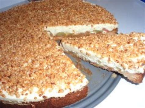 Torte Rhabarber Creme Torte Rezept Mit Bild Kochbar De