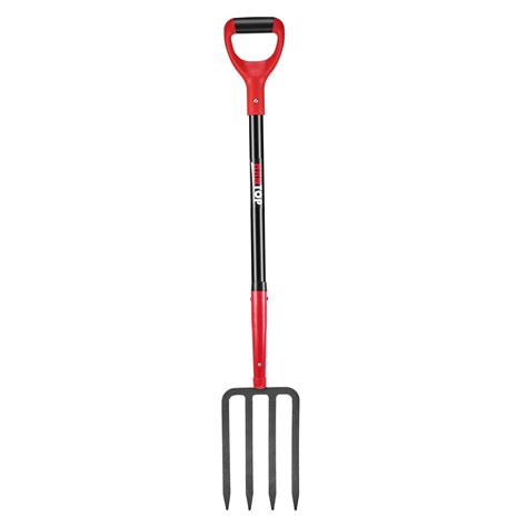 Hantop 4 Tine Digging Fork Pitchfork Garden Fork Heavy