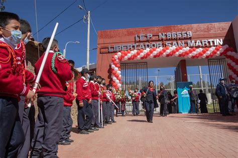 🏫 Antamina: Se inaugura nuevo local del colegio “Libertador San Martín