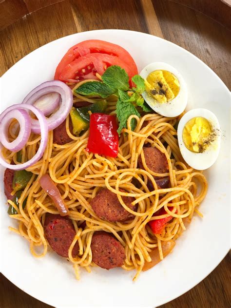 Haitian Spaghetti That Nurse Can Cook