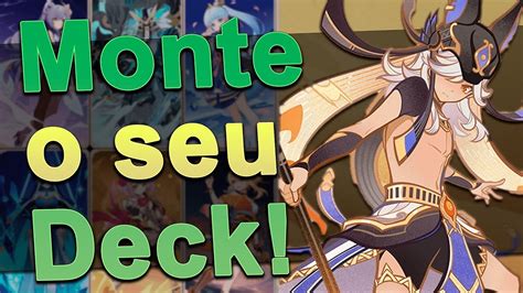 Como Montar Um Deck Guia De Iniciantes Genshin Impact YouTube