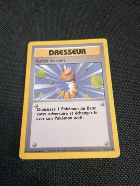 Carte Pokemon Dresseur Rafale De Vent Wizards Eur