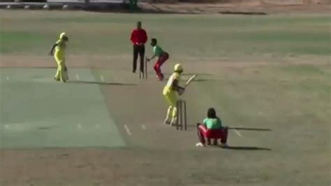 Cricket News 2021 Mankad Cameroon Bowler Maeva Douma Takes Four