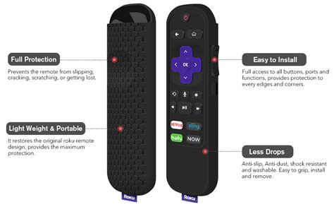 Protective Case For Tcl Roku Tv Steaming Stick 3600r3800