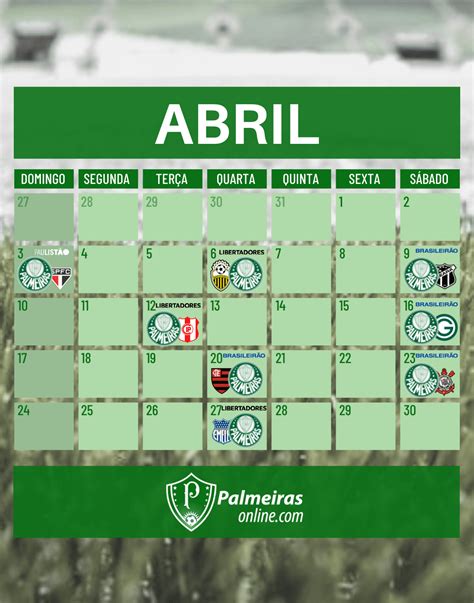 Calendario Dos Jogos Do Palmeiras Explorando O Mundo Da Verloop Io