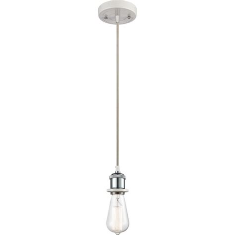 Innovations Lighting P Wpc Led Ballston Bare Bulb Mini Pendant Ebay