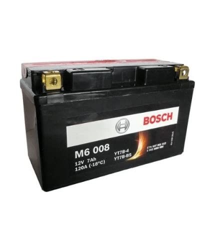 Bosch M6006 12V 6Ah AGM YTX7L BS Motosiklet Aküsü