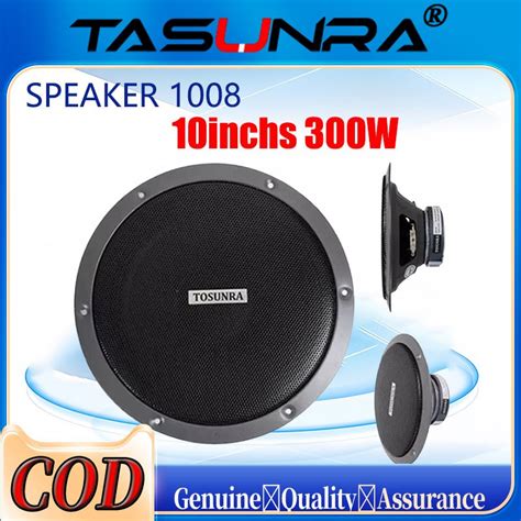 Tosunra Speaker Inches Amplifier Car Speakers Subwoofer Super Bass