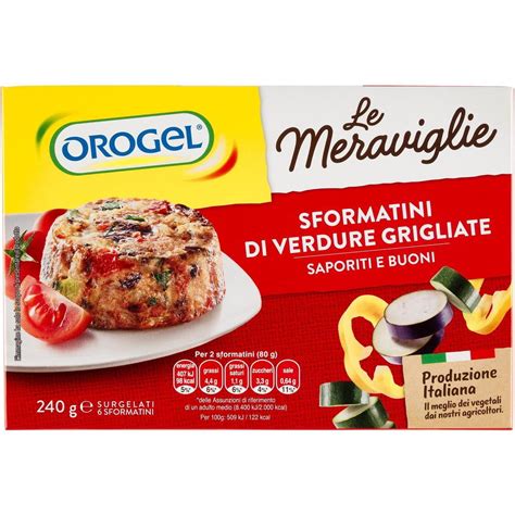 Sformatini Di Verdure Grigliate OROGEL 240 G Coop Shop