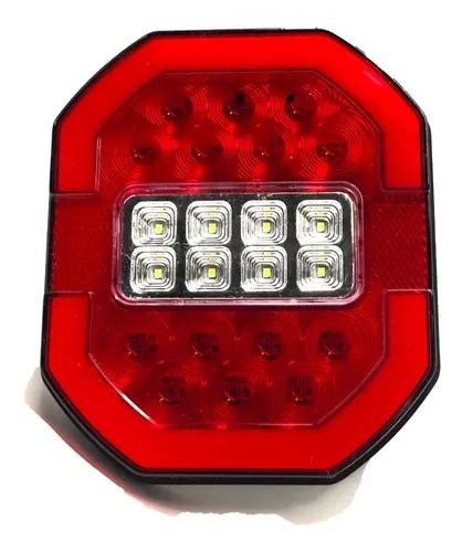 Plafon Calavera Led Arillo Gel Tipo Jeep Remolque Slim Envío gratis