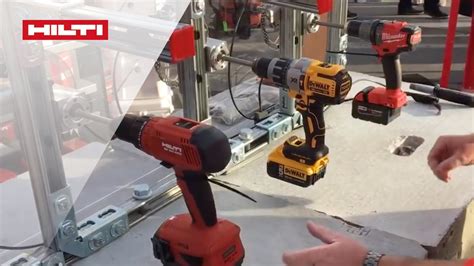 DEMO Of Hilti S SF 6H A22 ATC Cordless Drill Featuring Active Torque