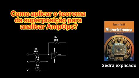 Como aplicar o teorema da superposição para analisar amplificadores