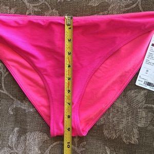 Athleta Swim Athleta Pink Cloudbreak Rib Low Rise Bikini Bottom