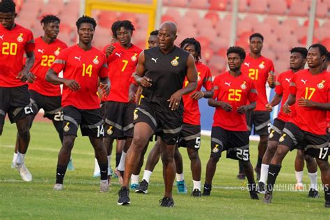 U23 AfconQ Black Meteors Hold First Training Session After Arrival In