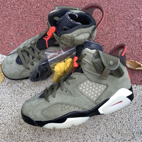 Travis Scott X Air Jordan 6 Retro Olive