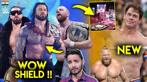 OMG The Shield WWE Lost Brock Lesnar New WWE Stages John Cena