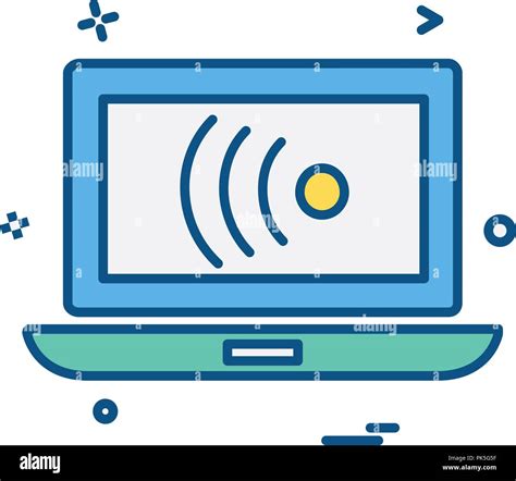 Computer icon design vector Stock Vector Image & Art - Alamy