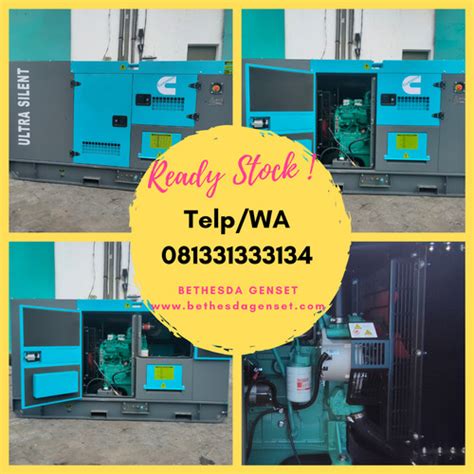 Jual Genset 300 Kva 200 Kva 100kva Genset Silent Cummins 300 Kva 380