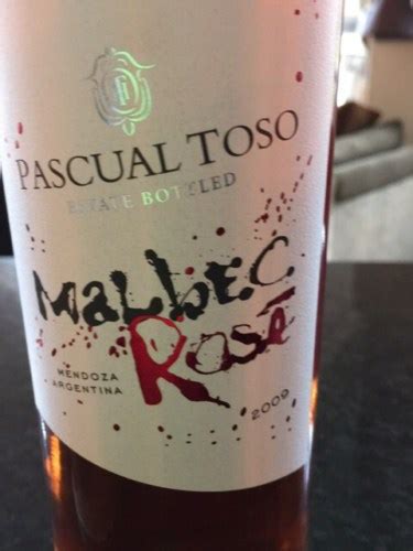 Pascual Toso Malbec Ros Vivino Us