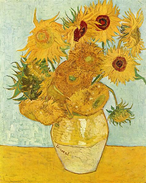 Sonnenblumen Stillleben Von Vincent Van Gogh