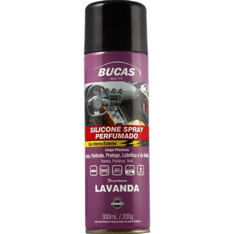 Silicone Spray Perfumado Lavanda Bucas Rodabrill Spray 200G em Promoção