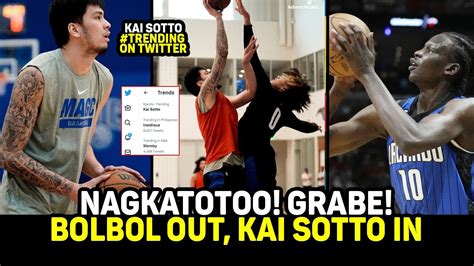 Kai Sotto Ginulat Ang Mundo Nagkatotoo Bol Bol Out Kai Sotto Ang