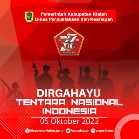 Dirgahayu Tni Ke 77 Kabupaten Klaten