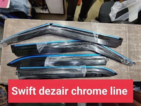 Door Visor Chrome Line Suitable For Swift Dzire At Rs Set Car