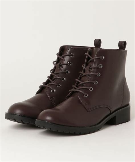 Abc Mart（エービーシーマート）の「abc Select エービーシーセレクト Lace Up 3 5 レースアップブーツ 3 5 W3001 Dk Brown（ブーツ）」 Wear