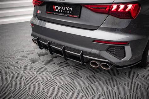 Maxton Design Street Pro Rear Diffuser Audi S3 8y Sedan Royal Body Kits