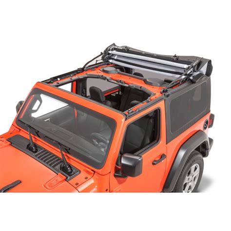 Mopar Sailcloth Soft Top Kit For 18 24 Jeep Wrangler Jl 2 Door With