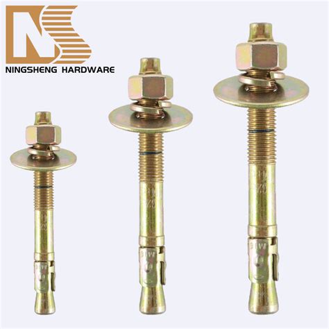 Mechanical Anchors High Tensile Strength Steel Expansion Wedge Anchor